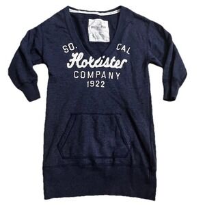 Vintage Y2K Sweater Spell Out Deep V Neck Bella Womens Small Festival Concert